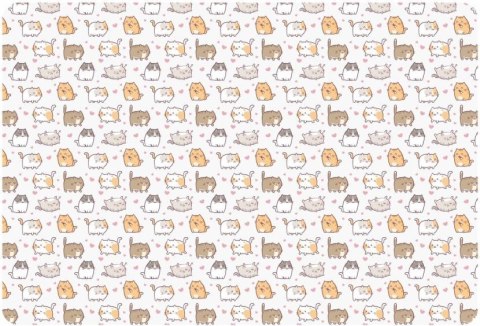 Podkład na biurko KITTENS mix PVC PCW Biurfol (PSN-A3-35) Biurfol