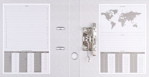 Segregator dźwigniowy z szyną A4 75mm niebieski Basic (21024221-01) Basic