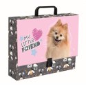 Teczka kartonowa na zatrzask My Little Friend Sweet Pomeranian mix Unipap Unipap