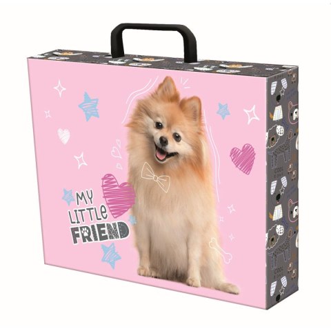 Teczka kartonowa na zatrzask My Little Friend Sweet Pomeranian mix Unipap Unipap