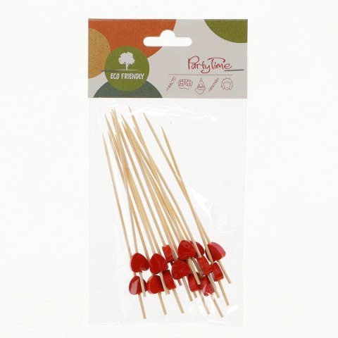 Wykałaczka Szpilki do koreczków z serduszkami (16 szt.) 16 szt Arpex (K9892F) Arpex