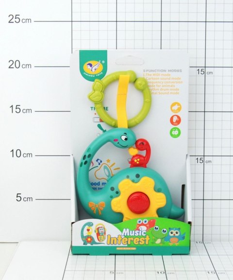 Zabawka dźwiękowa DINOZAUR DLA MALUCHA Dromader (130-1341131) Dromader