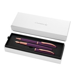 Zestaw piśmienniczy Jazz Noble Elegance Viola pióro+długopis Pelikan (400198411) Pelikan