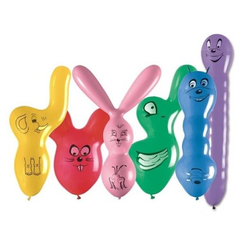 Balon kształty mix wzorów mix 25 szt Godan (GPFmix/2) Godan