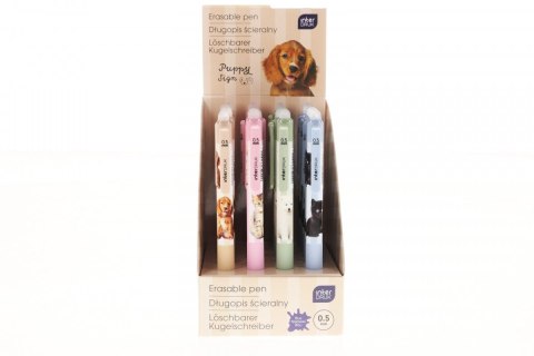 Długopis wymazywalny PUPPY SIGN wkład niebieski 0,5/0,7/1,0mm Interdruk Interdruk