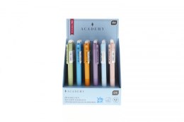 Długopis żelowy Academy z gripem wkład niebieski 0,5-1,0mm Interdruk (żelowy) Interdruk