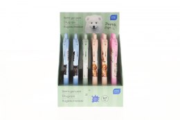 Długopis żelowy PUPPY SIGN zgripem wkład niebieski 0,7mm Interdruk (żelowy) Interdruk