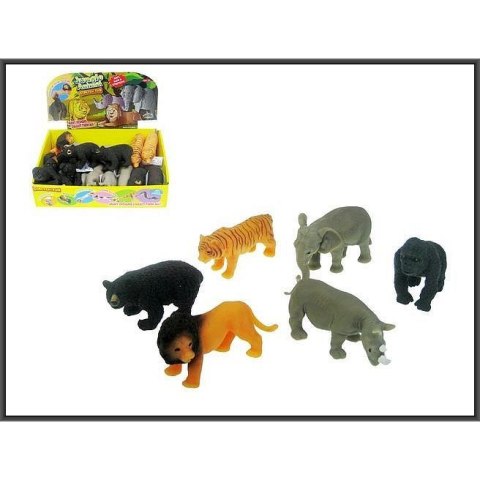 Figurka zwierzęta dzikie z groszkiem Zwierzak Hipo (HAB060) Hipo