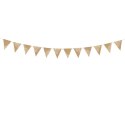 Girlanda Flagietki, kraft, 2,1 m Partydeco (FLG17) Partydeco