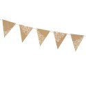 Girlanda Flagietki, kraft, 2,1 m Partydeco (FLG17) Partydeco
