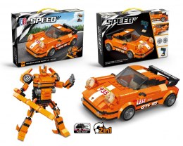 Klocki konstrukcyjne auto robot 2w1 Lean (23574) Lean