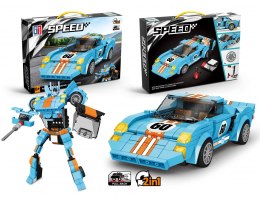 Klocki konstrukcyjne auto robot 2w1 Lean (23576) Lean