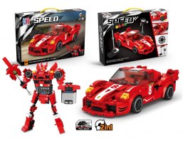 Klocki konstrukcyjne auto robot 2w1 Lean (23577) Lean