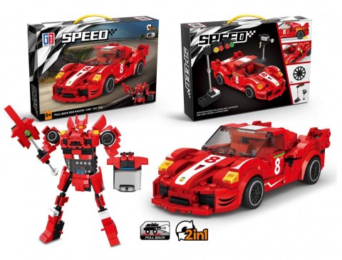 Klocki konstrukcyjne auto robot 2w1 Lean (23577) Lean