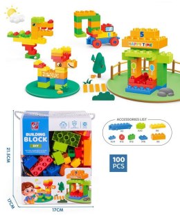 Klocki konstrukcyjne kolor 100 el. Lean (23516) Lean