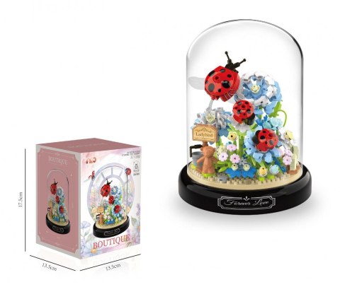 Klocki konstrukcyjne kwiaty w kopule 596 el. Lean (23494) Lean