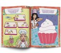 Książeczka edukacyjna Barbie™. 100 Brokatowych Naklejek Ameet (NB 1101) Ameet