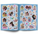 Książeczka edukacyjna Barbie™. 100 Brokatowych Naklejek Ameet (NB 1101) Ameet