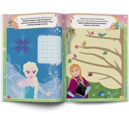 Książeczka edukacyjna Kraina Lodu. 100 Brokatowych Naklejek Ameet (NB 9109) Ameet