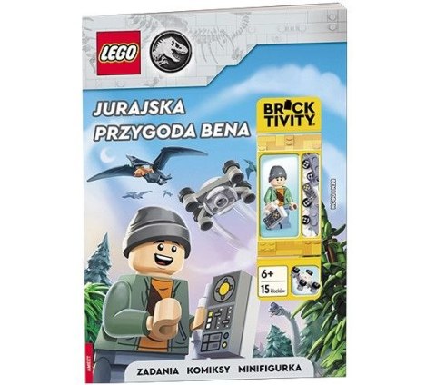 Książeczka edukacyjna LEGO® Jurassic World™. Jurajska przygoda Bena Ameet (LNC 6208) Ameet