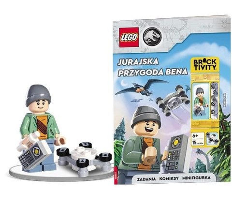 Książeczka edukacyjna LEGO® Jurassic World™. Jurajska przygoda Bena Ameet (LNC 6208) Ameet