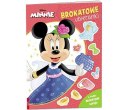 Książeczka edukacyjna Minnie. Brokatowe Ubieranki Ameet (SDLB 9108) Ameet