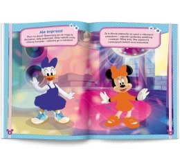 Książeczka edukacyjna Minnie. Brokatowe Ubieranki Ameet (SDLB 9108) Ameet