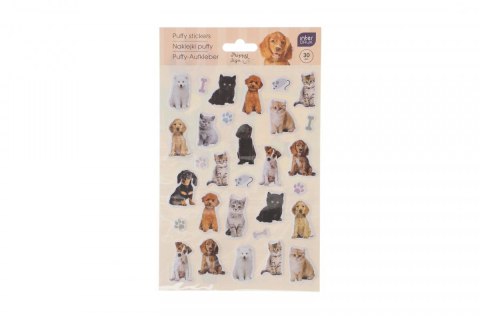 Naklejka (nalepka) PUPPY SIGN Interdruk (30szt) Interdruk