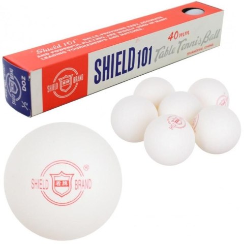 Piłka do tenisa stołowego 6 szt., Shield Trifox (A-1120) Trifox