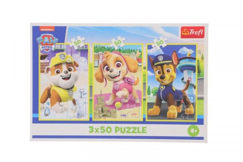 Puzzle Paw Patrol Nasze pieski 3x50 el. Trefl (34878) Trefl
