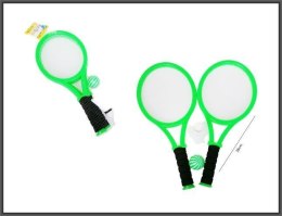 Rakieta plażowa 38cm z piłką i lotką Hipo (H14020) Hipo