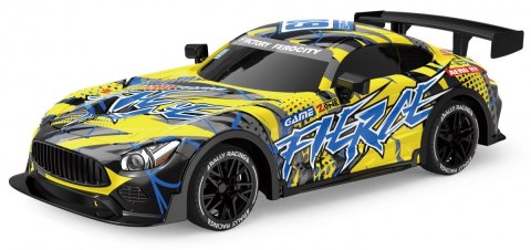 Samochód sportowy zdalnie sterowany 1:18 żółte Lean (23068) Lean