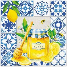 Serwetki Lunch Citrus And Honey różne celuloza [mm:] 330x330 Paw (SDL145800) Paw