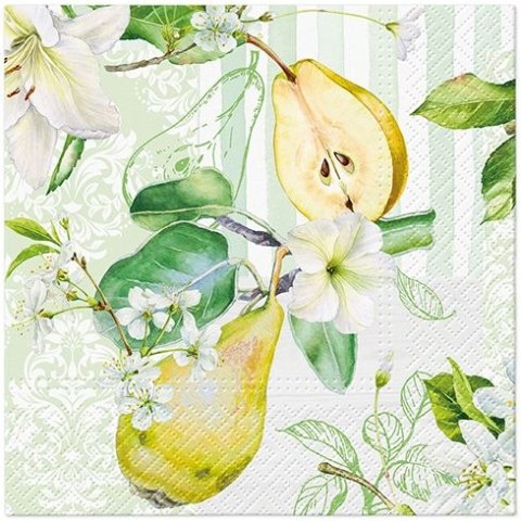 Serwetki Lunch Pear Blossom mix celuloza [mm:] 330x330 Paw (SDL145600) Paw