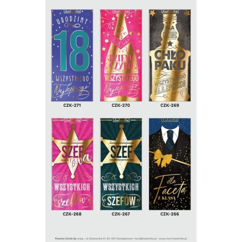 Słodycze czekoladowe Kukartka Kukartka