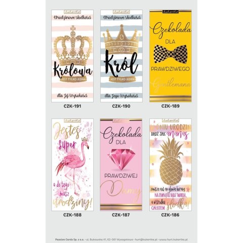 Słodycze czekoladowe Kukartka Kukartka