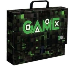 Teczka kartonowa na zatrzask Game green A4 mix Unipap Unipap
