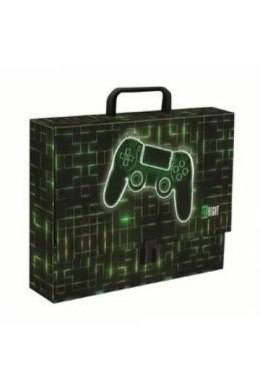 Teczka kartonowa na zatrzask NEON PAD A4 czarny [mm:] 330x90 Unipap Unipap