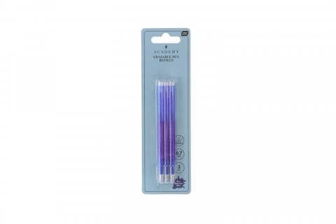 Wkład do długopisu wymazywalny 3 szt wkład niebieski Interdruk (BBK , BBF. ACADEMY) Interdruk