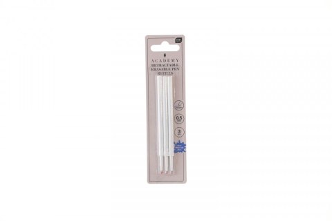 Wkład do długopisu wymazywalny 3szt wkład niebieski 0,5mm Interdruk Interdruk