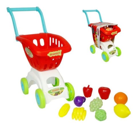 Wózek marketowy z akcesoriami Swede (Q12619) Swede