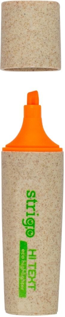 Zakreślacz NEON ekologiczna obudoswa wkład pomarańczowy Strigo (5902315573291) Strigo