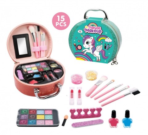 Zestaw piękności kosmetyczka kuferek jednorożec z kosmetykami Lean (23380) Lean