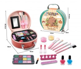 Zestaw piękności kosmetyczka kuferek kapibara z kosmetykami Lean (23385) Lean