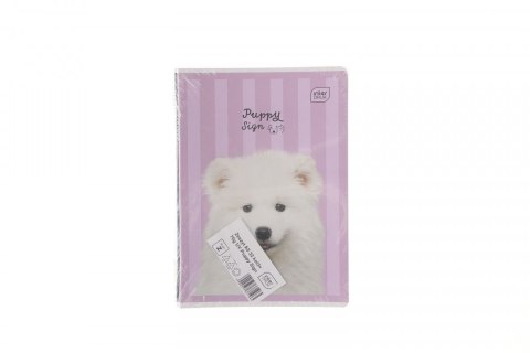 Zeszyt PUPPY SIGN A5 32k. 70g linia kolor Interdruk Interdruk