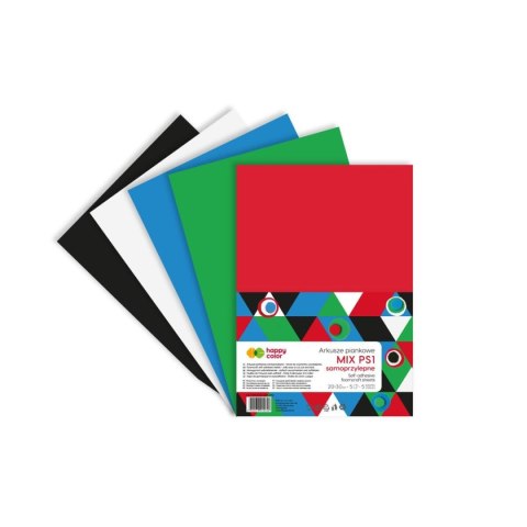Arkusz piankowy kolor: mix 10 ark. Happy Color (HA 7130 5070-MIXAP1) Happy Color