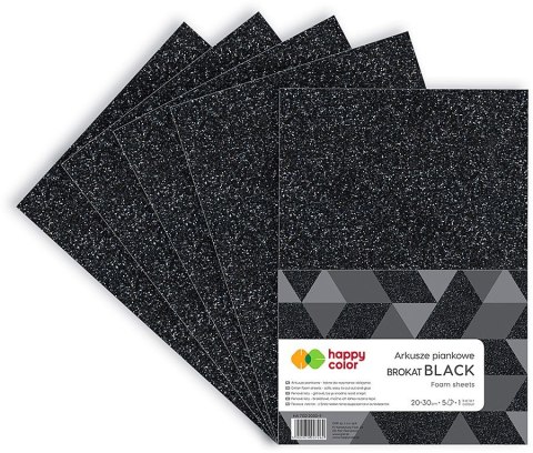 Arkusz piankowy kolor: mix 5 ark. Happy Color (HA 7132 2030-9) Happy Color