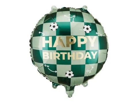 Balon foliowy Happy Birthday piłki 18cal Partydeco (FB296) Partydeco