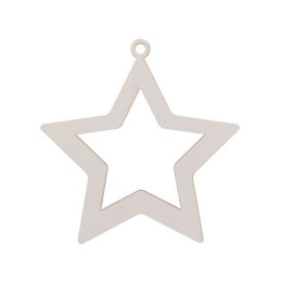 Bombki Gwiazdka 6 drewniana Sadpex (DCH63b) Sadpex