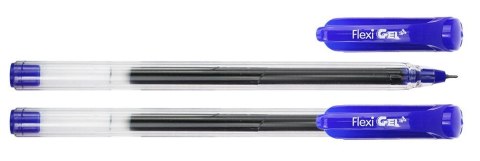 Długopis FLEXI GEL żelowy niebieski wkład czerwony 0,6mm Penmate (TT8500) Penmate